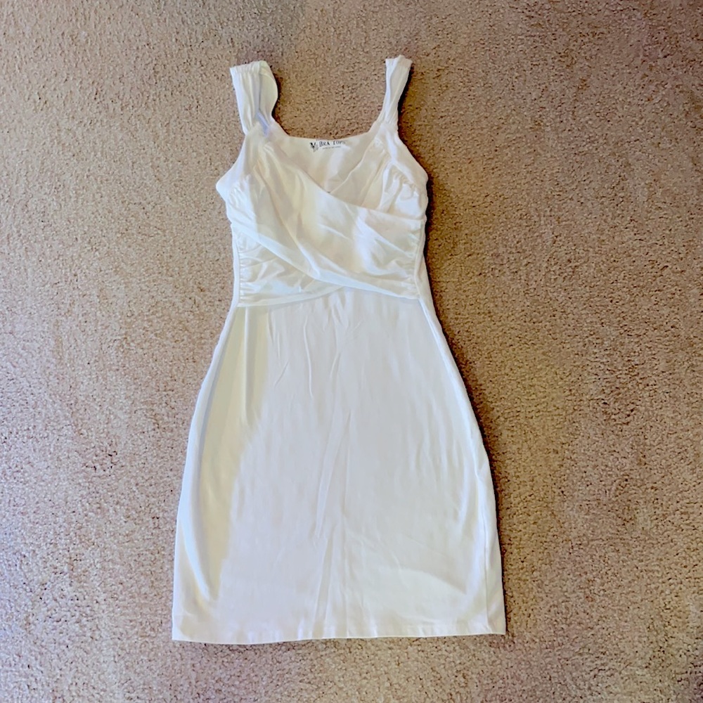 White sexy dress